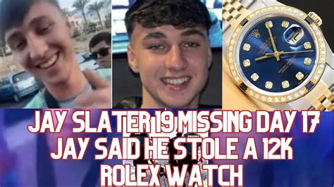 rolex rippers|did jay slater steal rolex.